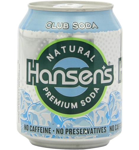 Craft Hansen's Club Soda 8 Ounce Cans