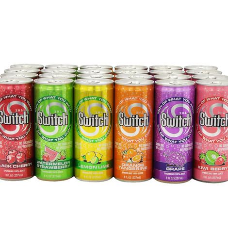 Craft The Switch Juice Variety Pack 8-Ounce Cans